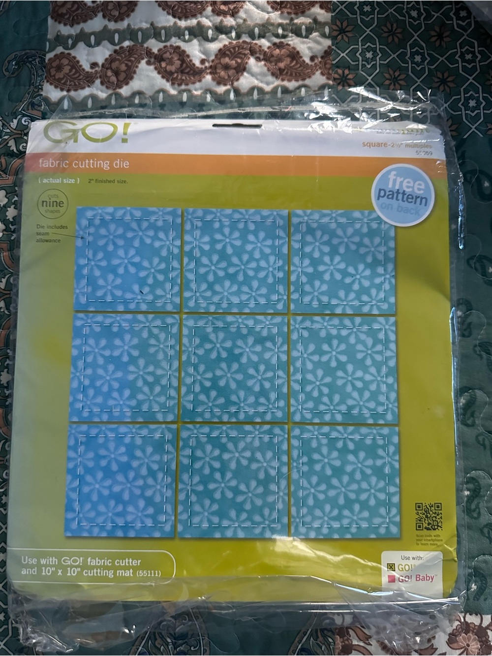 Accuquilt go ! Square-2 1/2" Multiples